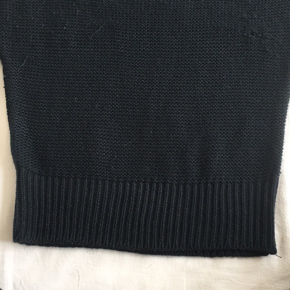 Ged  London Wide Neck Studded Sleeve Drop Shoulder Sweater - Picture 8 of 15